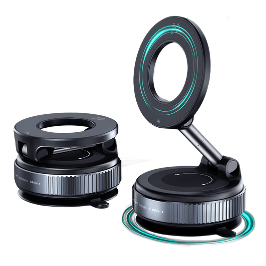O'Ring Vacuum Magnetic Phone Holder  with 360° Rotation